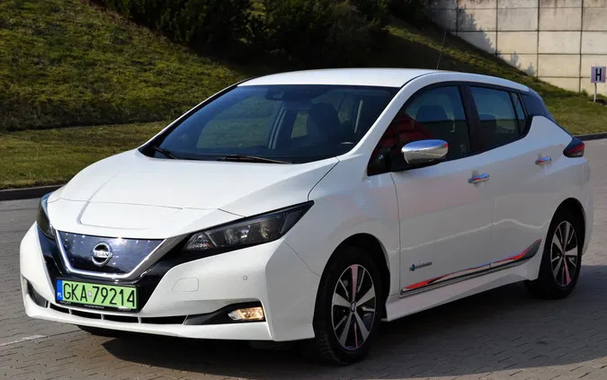nissan dolnośląskie Nissan Leaf cena 62900 przebieg: 37800, rok produkcji 2018 z Gdańsk